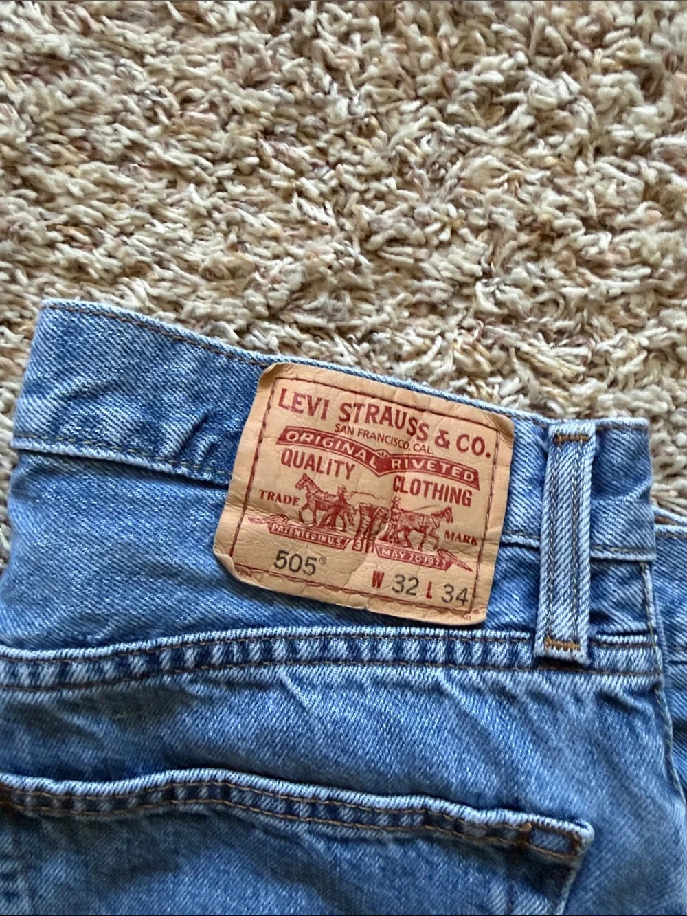 Light Blue Relaxed Fit Jeans